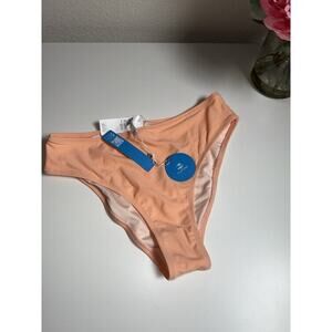 Cupshe Woman Bikini Bottom Swimsuit Summer‎ Orange Size XS